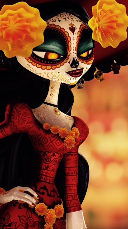 fandommesh:La Muerte lockscreens requested by anonymousFeel free to use or save but please give a li