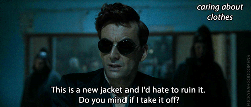 Some Of The Subtle Clues That Aziraphale And Crowley Switched Bodies