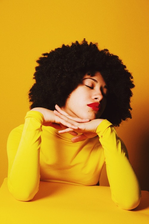 brown-princess:  bivibananas:  “Vibrantly Proud” Shot/Styled by: @dvn1b . Model: @bivibananas  Instagram: @dvn1b , @bivibabananass  Natural Hairstyles and Fashion  