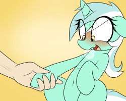 datte-before-dawn:hoofsie:Lyra likes having her hooves held, so why don’t you?Agh, jesus christ, I’m gonna be sick. Definitely do NOT follow this new blog that’s completely dedicated to pseudo-lewd hoof holding that was totally NOT made by me. That’d