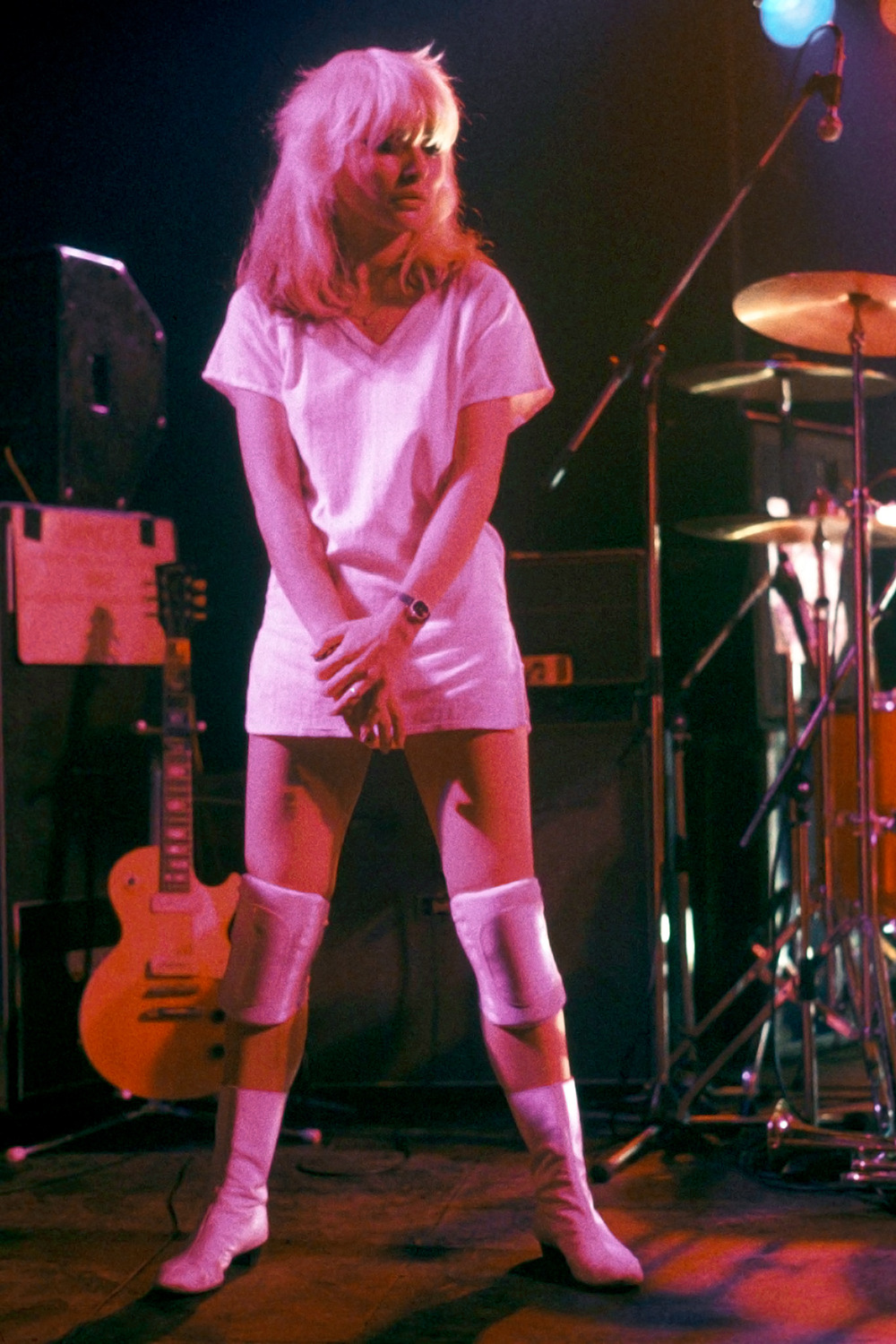 Debbie Harry With Blondie At The Roundhouse 20th Century Man