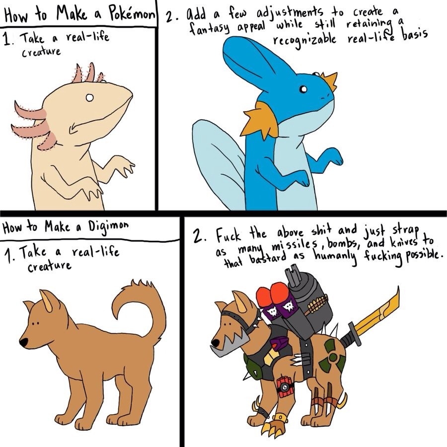True story bro. I love digimon tho. Better storyline then pokemon ever had. At least