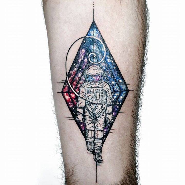 Astronaut | Tattoo by | Darko's Oneness