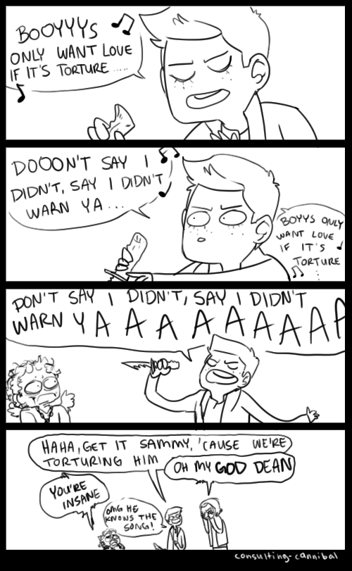 consulting-cannibal:  i can not be convinced otherwise that dean has not at least