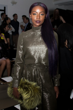 sherridonp:  Justine Skye at the Blonds Runway Show 