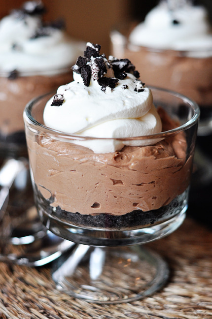 ohrchid:  chocolateguru:  No-Bake Nutella Cheesecakes       posh/modern/mocha/fashion