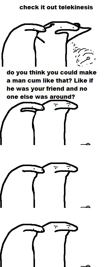 Black and White Flork Meme Friend