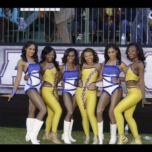 The Alcorn State University Golden Girls,and the Jackson State...