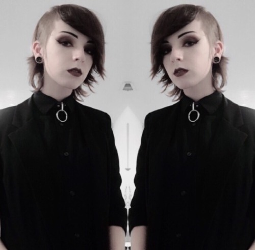 goth business attire