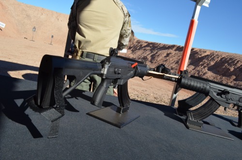 lad1398: everydaycivilian: IWI US at Industry Day at the Range. Shooting the new Galil Ace and Uzi.