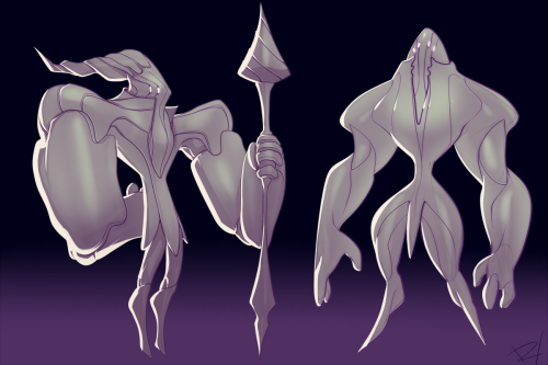 derekhetrickart: Here’s another pile of mostly mushroom and fungus creature thingies that I’m final