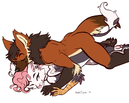 osatox:  messy sketch commission for   bzooks (fa) ! Featuring @sleepy-gills sona!