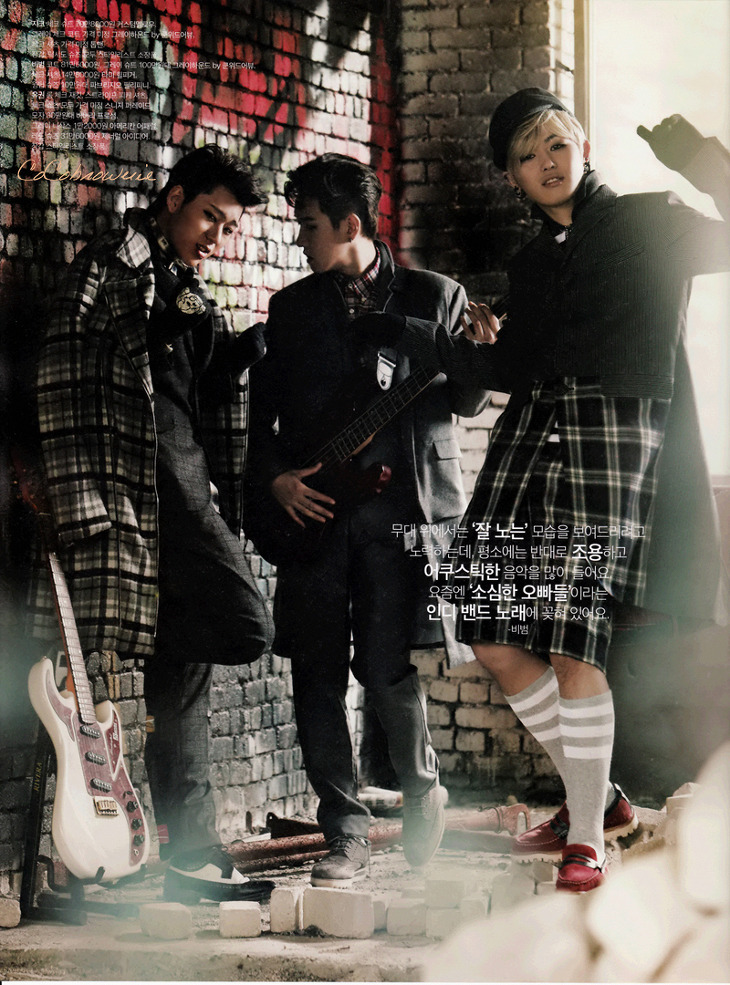 bontheblock:  [SCAN] Block B in SM the Celebrity Magazine - December Issue CR: CoCoBrownie