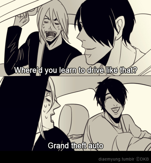 diaemyung:  Couldn’t stop thinking about Himuro when I saw this. 【Original】