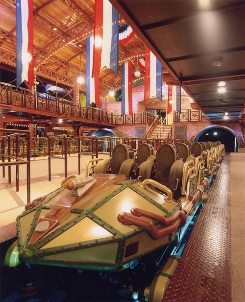 Until the recent redesign, Disneyland Paris’s version of Space Mountain was Jules Verne and George M