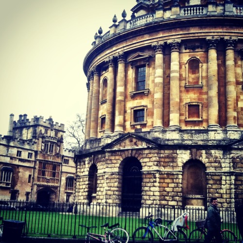 Oxford University &ndash; January 2013 The first few days of exploring the campus