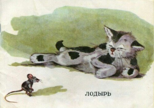 ruscatontheroof: “Look, what kittens!” illustrations by G. Karlov (1965) “Посмотри