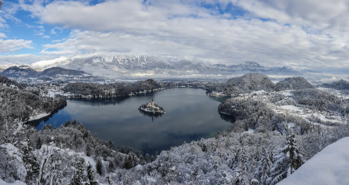 LAKE BLED, Slovenia - no matter where you are in Lake Bled, you are guaranteed beautiful views and g