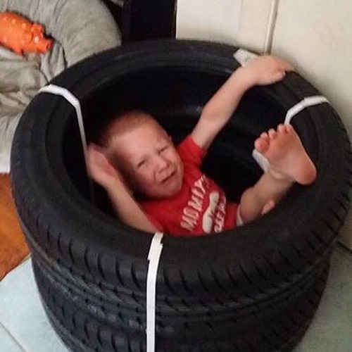 My monster damn near shit himself