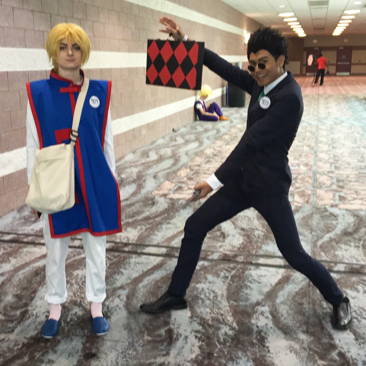 leeorio:  my leorio cosplay from animenext this past weekend :)[kurapika] 