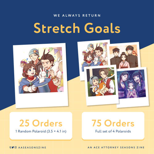 aaseasonszine:WE ALWAYS RETURN:  PRE-ORDERS OPEN!We Always Return is an Ace Attorney Seasons zine ce