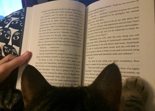 bookoflostthings: My reading buddy