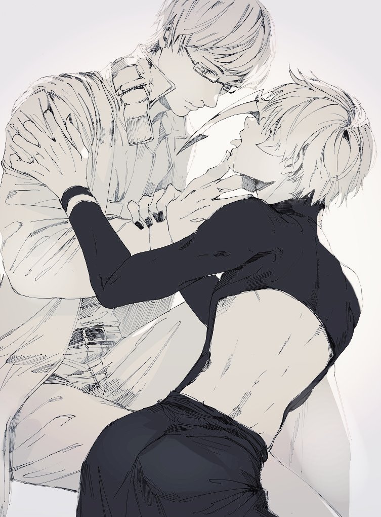 lacuna-matata:  Arima and Kaneki Art by たいらか※ Permission to upload this