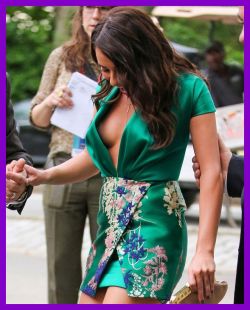 celebs-pokies:  Lea Michele nip slip 