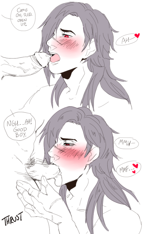 morningmink:   i kno its not deepthroating but ill save that idea for a comic for another time bc i knew i wouldnt finish it on time before i move this saturday, so have minkou bjs instead 8”^)  sam oh my GOD SAM THIS IS BEA UTIF UL I LOVE UR STYLE