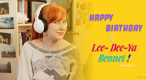 gcatherinev: Happy 21st Birthday to the awesome and adorbs, Lydia Bennet. :) Happy Birthday way cool