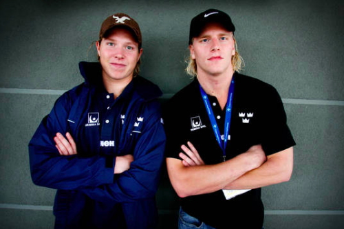 backstromnicklas: Nicklas Bäckström and Mathias Månsson at Ceska Pojistovna Cup