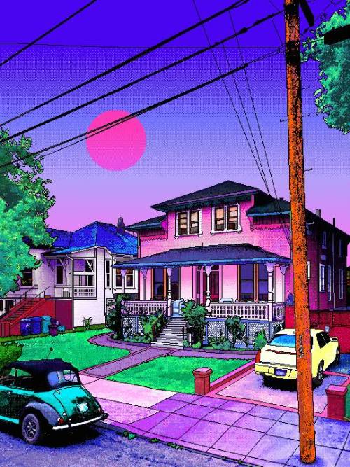 aestheticsnchill:Dream city.