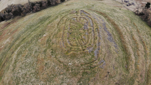 Castle Law, ForgandennyThis Iron Age-style hillfort has been excavated in Victorian times and since 
