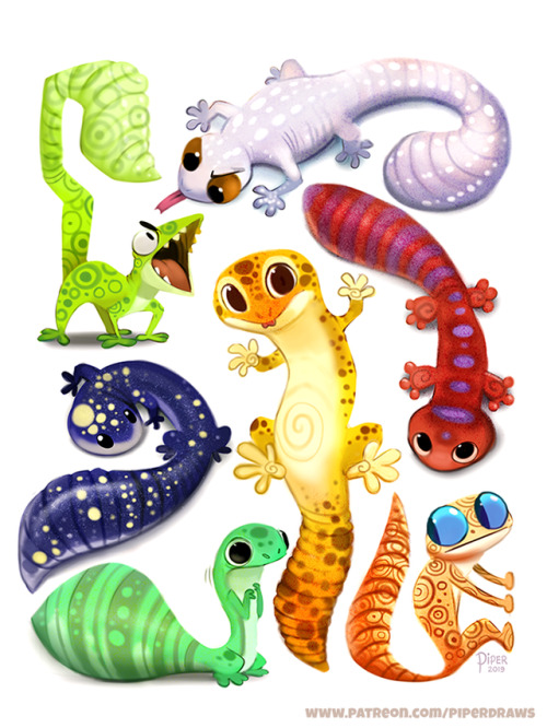cryptid-creations:Daily Paint 2507. Leopard Gecko DesignsPrint Store is currently under construction