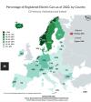 Percentage of Registered Electric Cars as of 2022, by country.
by maps.interlude