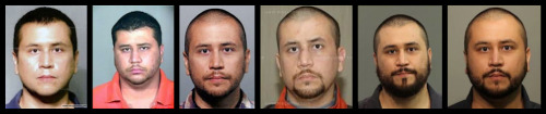 tinyhousedarling:keithboykin:George Zimmerman has been arrested like every year. But Trayvon Martin 