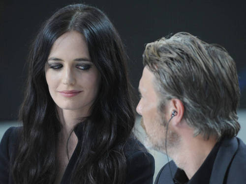 baba-yaga-not-only:Eva Green and Mads Mikkelsen in Cannes 2014