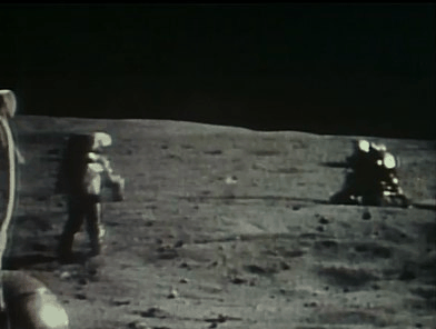 April 21, 1972 – Astronauts John Young and Charlie Duke go on the first spacewalk