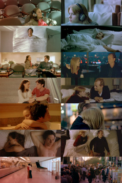 bird-inacage:  Film Comparison Series: Screencaps NO.4 GARDEN STATE &amp; LOST IN TRANSLATION Garden State (2004) directed by Zach BraffLost in Translation (2003) directed by Sofia Coppola