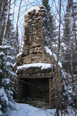 outdoormagic:  Old Homestead Fireplace by