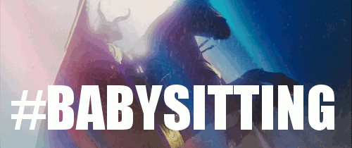 sara-does-fandoms:Everytime I watch this scene, this is what runs through my head.The best babysitte