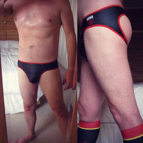 jonsundies:  The new laboratory jock by @barcodeberlin my latest purchase from the finest of retailers @college_jocks_ 😊