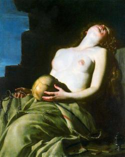 basurauno:  Maria Magdalena, de Guido Cagnacci, 1663 