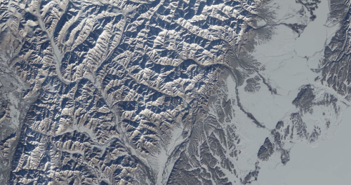 Volcanic tundra on Russia’s Kamchatka Peninsula.