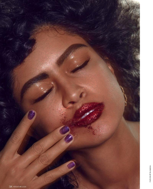 driflloon: beauty special: luz pavon for vogue mexico oct. 2016