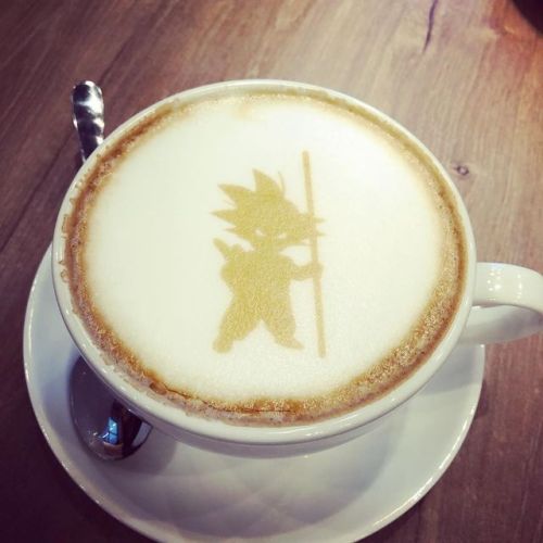Coffee With Son Goku ♥️ #coffee #wroclaw #wroclove #dragonball #nicetime Https://www.instagram.com/p/B2bb0M0HYuh/?igshid=dmupgza81kct