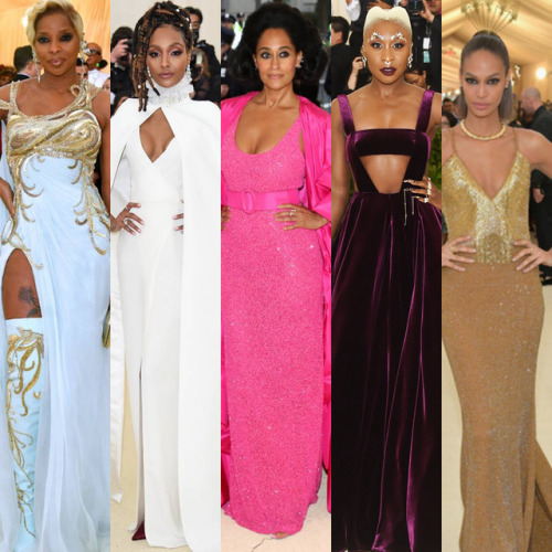 errrthanggoodbitchiworeacondom: belle-ayitian: Met Gala 2018 | Red Carpet | Black Excellence Theme: 