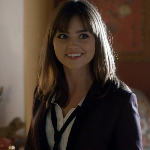 I swear Clara&rsquo;s smiles in Series 8 will be the death of me.