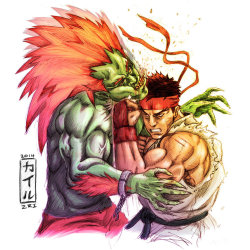 xombiedirge:  Metsu Shoryuken by Kyle Toorie /