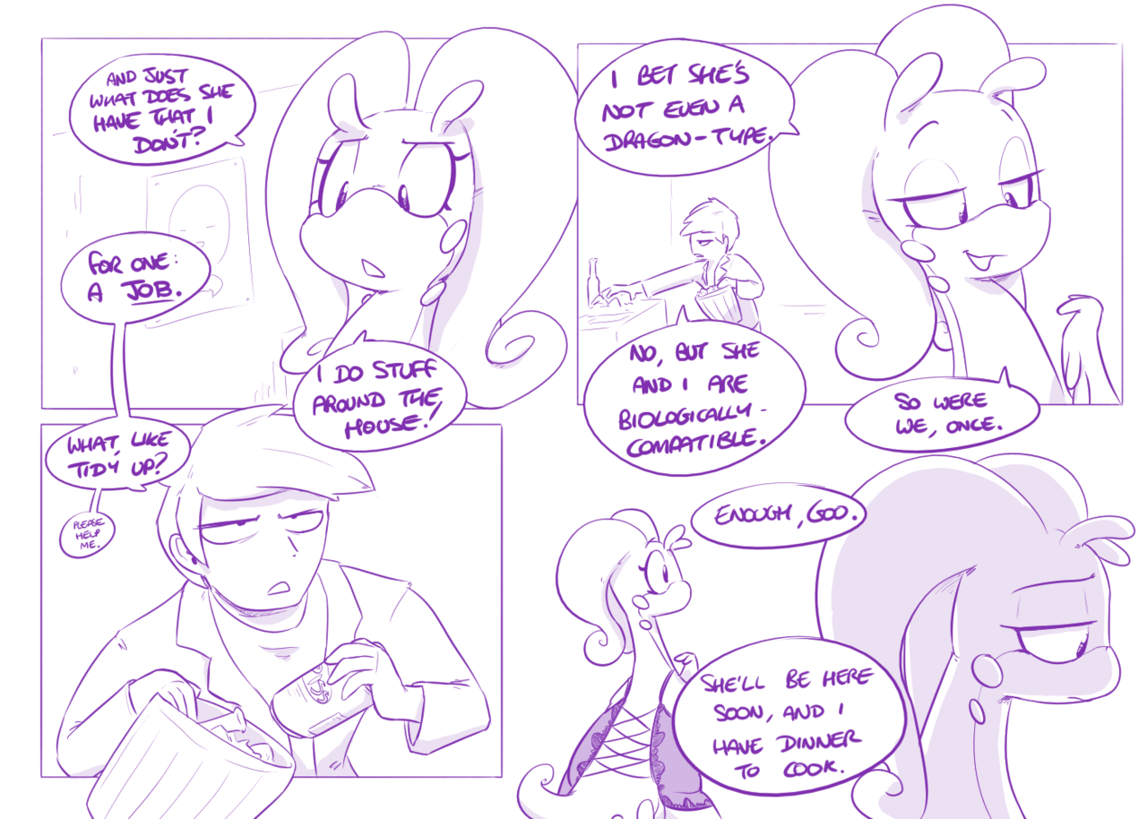 concretestaircase:  an adventure continues albeit rushed Page 94. These pages are